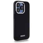 DKNY DKHMP15XPSCMCLK iPhone 15 Pro Max 6.7" black hardcase Plain Logo MagSafe - imagine 4