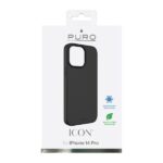 Puro ICON Cover iPhone 14 Pro 6,1" black IPC14P61ICONBLK - imagine 4