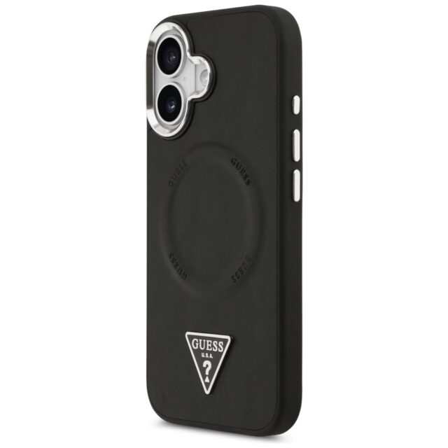 Guess Triangle Logo MagSafe Case for iPhone 17 Black - imagine 2