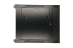 Extralink 6U 600x600 AZH Black | Rackmount cabinet | wall mounted, swing type - imagine 6