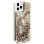 Guess GUOHCN58GLHFLGO iPhone 11 Pro gold hardcase Glitter Charms - imagine 6