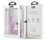 Karl Lagerfeld KLHCI61CFNRCPI iPhone Xr hardcase pink Choupette Fun - imagine 7