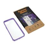 PanzerGlass ClearCase iPhone 13 / 14 /15 6.1" Antibacterial Military grade Grape 0332 - imagine 5