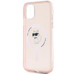 Karl Lagerfeld KLHMN61HFCCNOP iPhone 11 / Xr 6.1" pink hardcase IML Choupette MagSafe - imagine 6