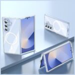 Case Beline Clear MagSafe for Samsung Galaxy Z Fold7 transparent - imagine 4