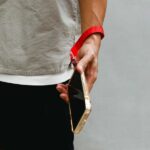 Skinarma Scout Handstrap Universal phone lanyard red - imagine 4