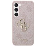 Guess GUHCS23S4GMGPI S23 S911 pink hardcase 4G Big Metal Logo - imagine 3