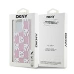 DKNY DKHCP15XLCPEPP iPhone 15 Pro Max 6.7" pink hardcase Liquid Glitter Multilogo - imagine 8