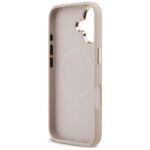 Case Guess 4G Triangle Logo MagSafe for iPhone 17 pink gold - imagine 7