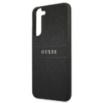 Guess GUHCS22SPSASBBK S22 S901 black Saffiano Stripes - imagine 6