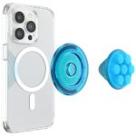 Uchwyt i podstawka do telefonu            Popsockets Translucent FG-Popper MagSafe niebieski 807325 - imagine 6
