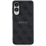Case Guess 4G Ring Classic Logo MagSafe  Samsung Galaxy S25 Edge black - imagine 3
