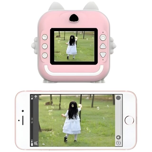 Instant camera for children MajesticLine pink - imagine 6