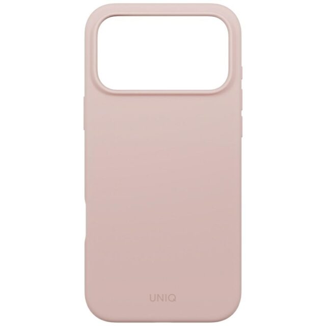 UNIQ Lino Case for iPhone 17 Pro Max Magclick Charging Pink - imagine 3