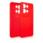 Beline Silicone Case Oppo Reno 8 Pro red - imagine 2