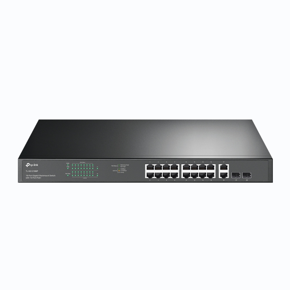 cps-444b724567bdb4d0a0382fb3eb3e6a15-2025-12-05-10-21-35 TP-Link TL-SG1218MP | Switch | 18x RJ45 1000Mb/s, 16x PoE+, 250W - imagine 1