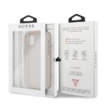 Guess GUHCN65PCGLPI iPhone 11 Pro Max pink hard case Glitter - imagine 7