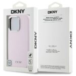 DKNY DKHMP16LSMCHLP iPhone 16 Pro 6.3" pink hardcase Liquid Silicone Small Metal Logo MagSa - imagine 8