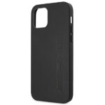 AMG AMHCP12MDOLBK iPhone 12/12 Pro 6,1" black hardcase Leather Hot Stamped - imagine 6
