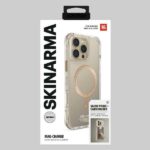 Skinarma case Saido iPhone 16 Pro 6.3" Magnetic Charging champagne - imagine 5