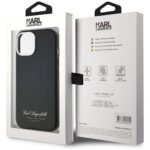 Case Karl Lagerfeld hotel RSG for iPhone 15 black - imagine 8