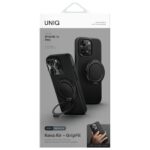 UNIQ case Keva Air iPhone 16 Pro 6.3" Magclick Charging carbon black - imagine 2