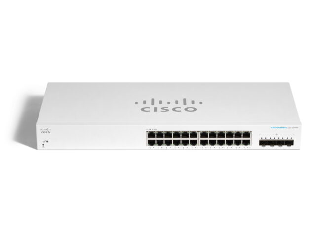 Cisco CBS220-24T-4G | Switch | 24x RJ45 1000Mb/s, 4x SFP, Desktop, Rack - imagine 2