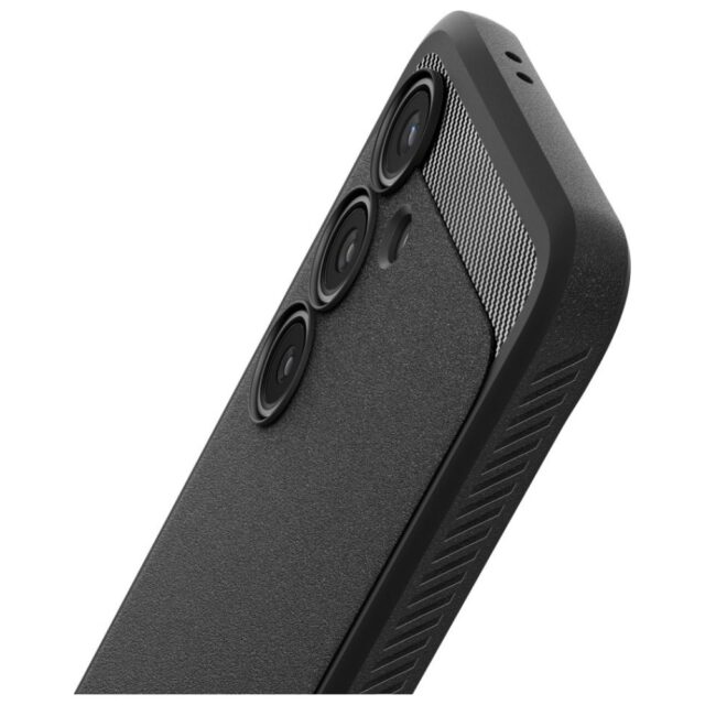 Spigen Rugged Armor Case for Samsung Galaxy S24 FE Black - imagine 8