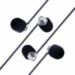3MK Wired Earphones Jack 3,5 mm black - imagine 4