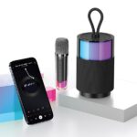 USAMS YIN Series Bluetooth 5.3 Speaker with Wireless Microphone YX13YX01 (US-YX013) - imagine 4