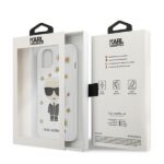 Karl Lagerfeld KLHCP13MHFLT iPhone 13 / 14 / 15 6,1" transparent Flower Ikonik Karl - imagine 8