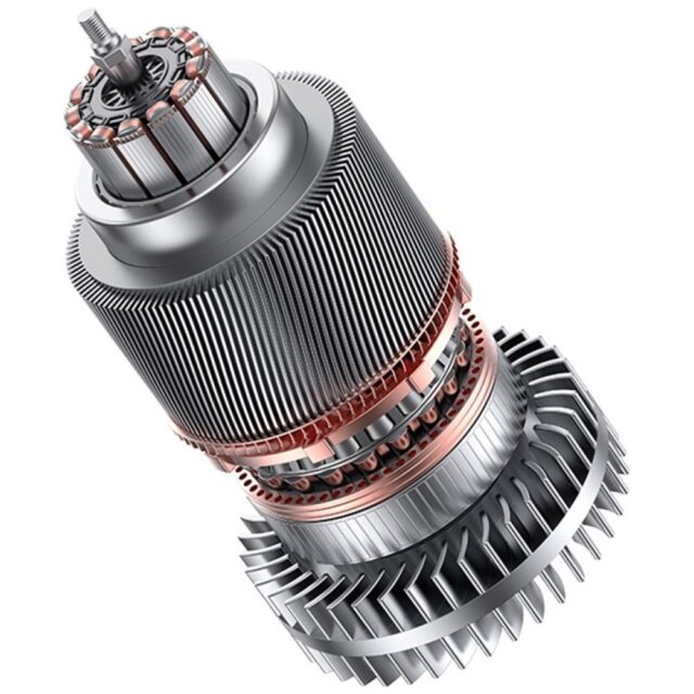 Hand fan USAMS LiFE LU03 black - imagine 7