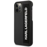 Karl Lagerfeld KLHCP12LSTKLBK iPhone 12 Pro Max 6,7" black hardcase - imagine 2