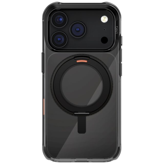 UNIQ Swivix Case for iPhone 17 Pro 360 Rotating Kickstand Black - imagine 2