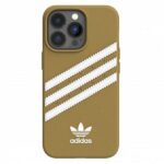 Adidas OR Moulded PU iPhone 13 Pro Max6,7" beige-gold 47807 - imagine 2