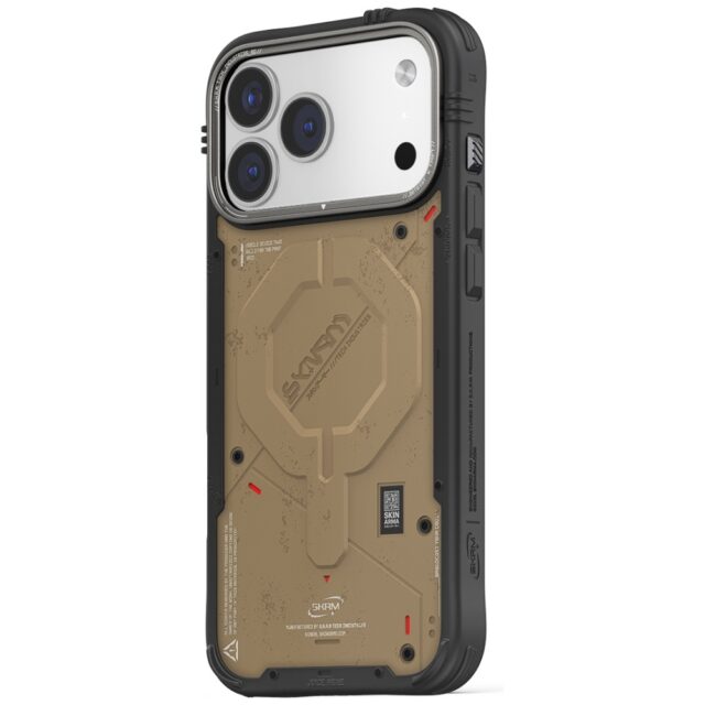 Case Skinarma Vigor MagSafe for iPhone 17 Pro Max stone - imagine 2