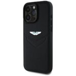 Case Aston Martin HC Leather Victory  Design to iPhone 16 Pro black - imagine 2