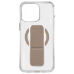 Skinarma case Axon iPhone 16 Pro 6.3"    Magnetic Charging + Grip Stand champagne - imagine 4