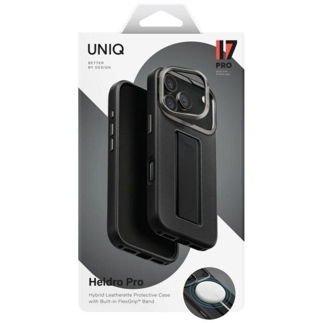 Case UNIQ Heldro Pro for iPhone 17 Pro Magclick Charging black - imagine 6