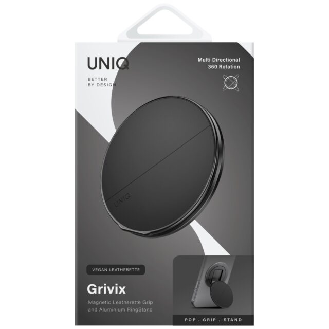 Magnetic Mount UNIQ Grivix Classic   360 Mount&Grip Stand black - imagine 4