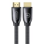 USAMS Kabel HDMI - HDMI 2.1 U67 3m 8Kczarny/black Ultra HD SJ498HD01 (US-SJ498)