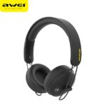 AWEI A800BL Bluetooth on-ear headphones black