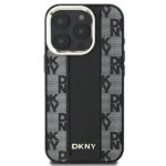 DKNY DKHMP16XPCPVSLK iPhone 16 Pro Max 6.9" black hardcase Checkered Pattern Magsafe - imagine 3