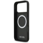 BMW M Tricolor Metal Logo MagSafe Case for iPhone 17 Pro Max Gray - imagine 7