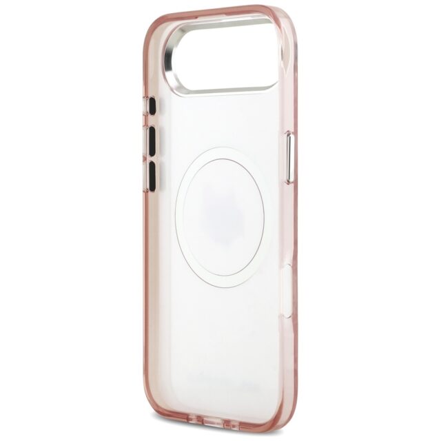 Case Karl Lagerfeld IML Choupette Head   Logo MagSafe for iPhone 17 Air pink - imagine 7