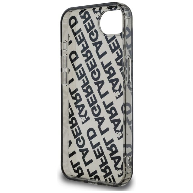 Case Karl Lagerfeld IML Repeat Logo for iPhone 16e silver - imagine 6