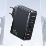 USAMS wall charger 3xUSB-C+1xUSB GaN 100W T50 PD (only head) Fast Charging black CC163TC01 (US-CC163 - imagine 2
