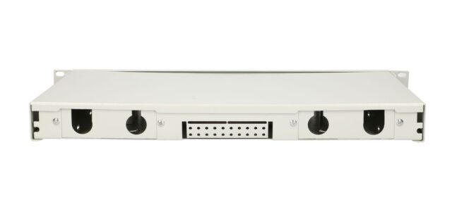Extralink 24 Core V2 | Patch panel | 24 port, white - imagine 2