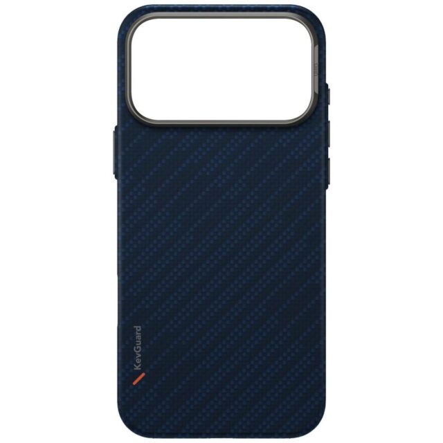 Case UNIQ Keva EDGE for iPhone 17 Pro Max     Magclick Charging blue - imagine 5