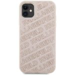 Karl Lagerfeld KLHCN61PQKPMP iPhone 11 /Xr 6.1" pink hardcase Quilted K Pattern - imagine 3